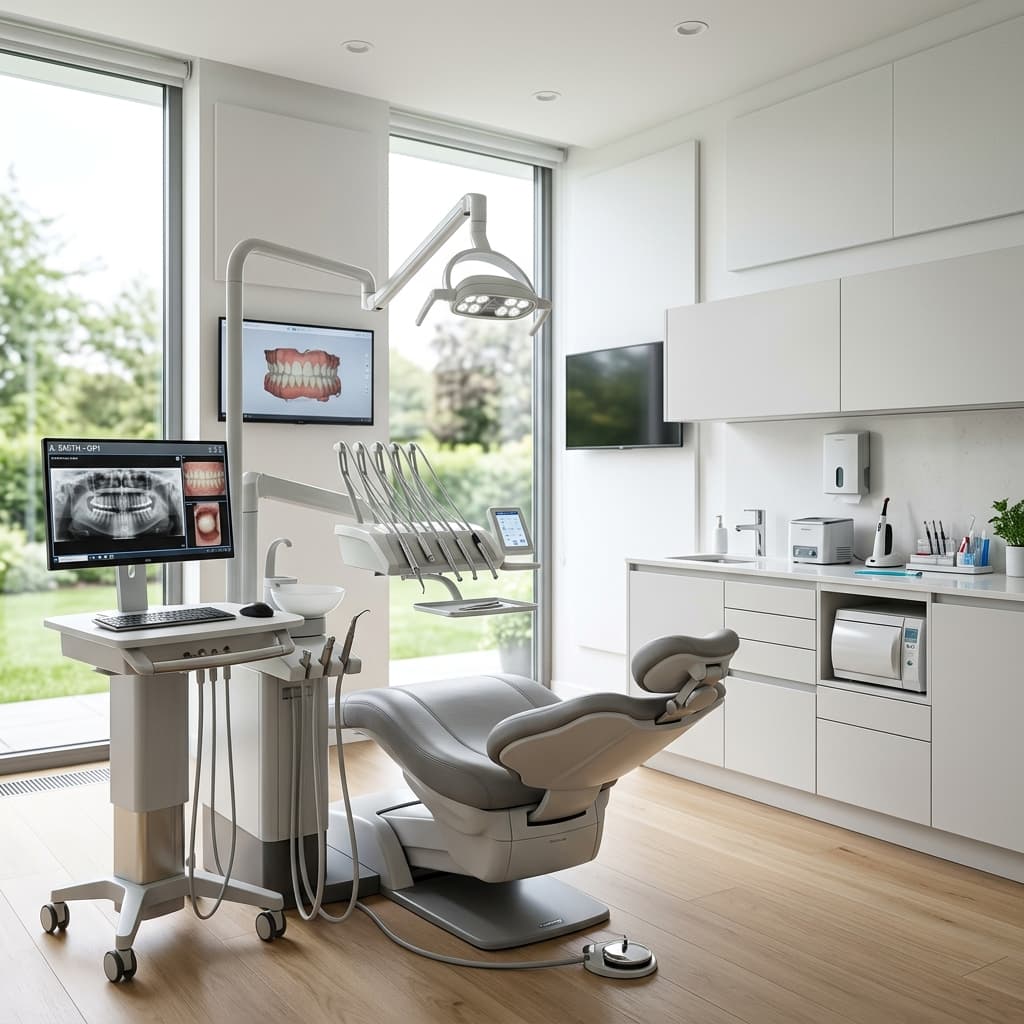 Modern dental treatment room